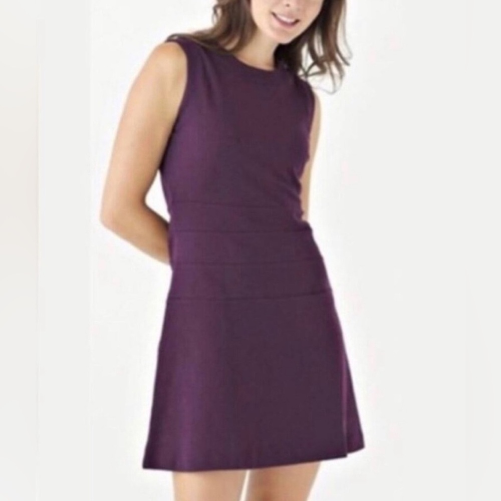 Matilda Jane Character Counts Ava Purple A-Line Sleeveless Dress Size